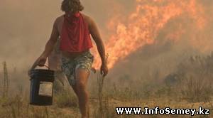 Грозы вызвали локальные пожары в резервате 