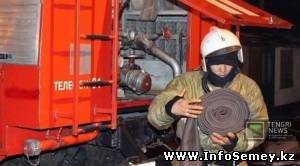 Пожар в Семее унес жизни трех детей