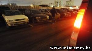 В Семее водитель избил охранника за занятое место на автостоянке