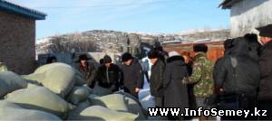 Осенью в восьми семьях в селе Сагыр сгорело заготовленное сено на зиму