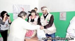 80 неимущим жителям ВКО пришла помощь из ОАЭ