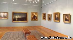 Одна из картин в музее Семея притягивает к себе молодые пары