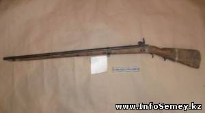 Раритетное оружие 1862 года изъято у жителя Восточного Казахстана