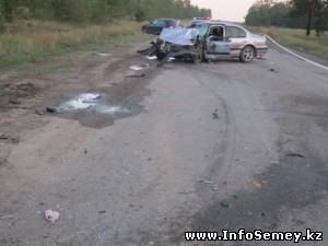 Страшная авария близ Семея