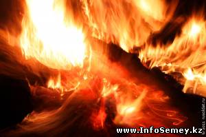 Пожар в Семее