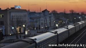 Дополнительный поезд запустили из Кызылорды в Семей