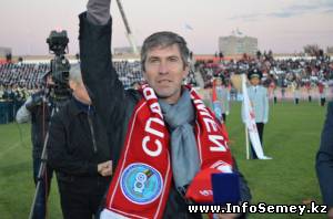 В Семее прошло празднование столетия казахстанского футбола