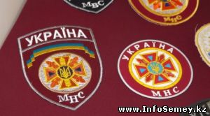 Украинские шевроны показали в музее Семея