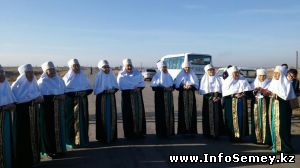 «Караван дружбы» из Семея отправился в город Шар