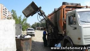 В Семее не хватает предприятий по вывозу мусора