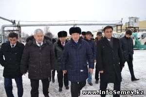 Рабочая поездка акима ВКО Даниала Ахметова в Семей