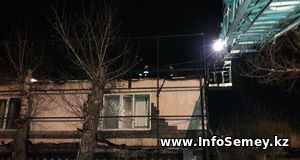 Магазин шин почти сгорел в городе